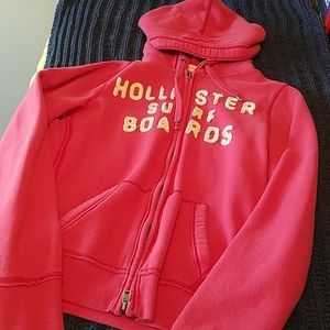 Hollister Pink hoodie
